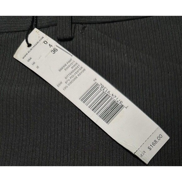 Elie Tahari Women’s Dress Pants Size 0 Bitter Sweet Brown Simone Stretch Career - Picture 4 of 5
